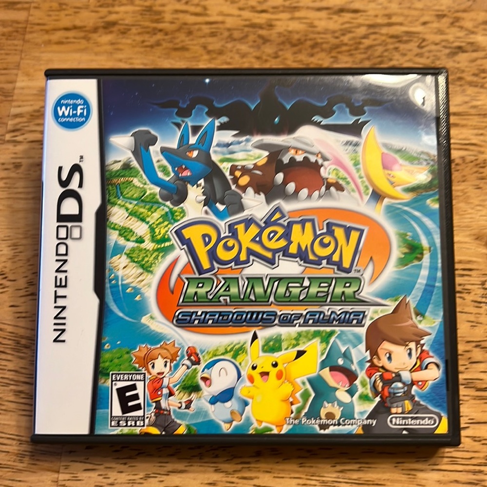 Nintendo DS Pokémon Ranger shadows of Almia
